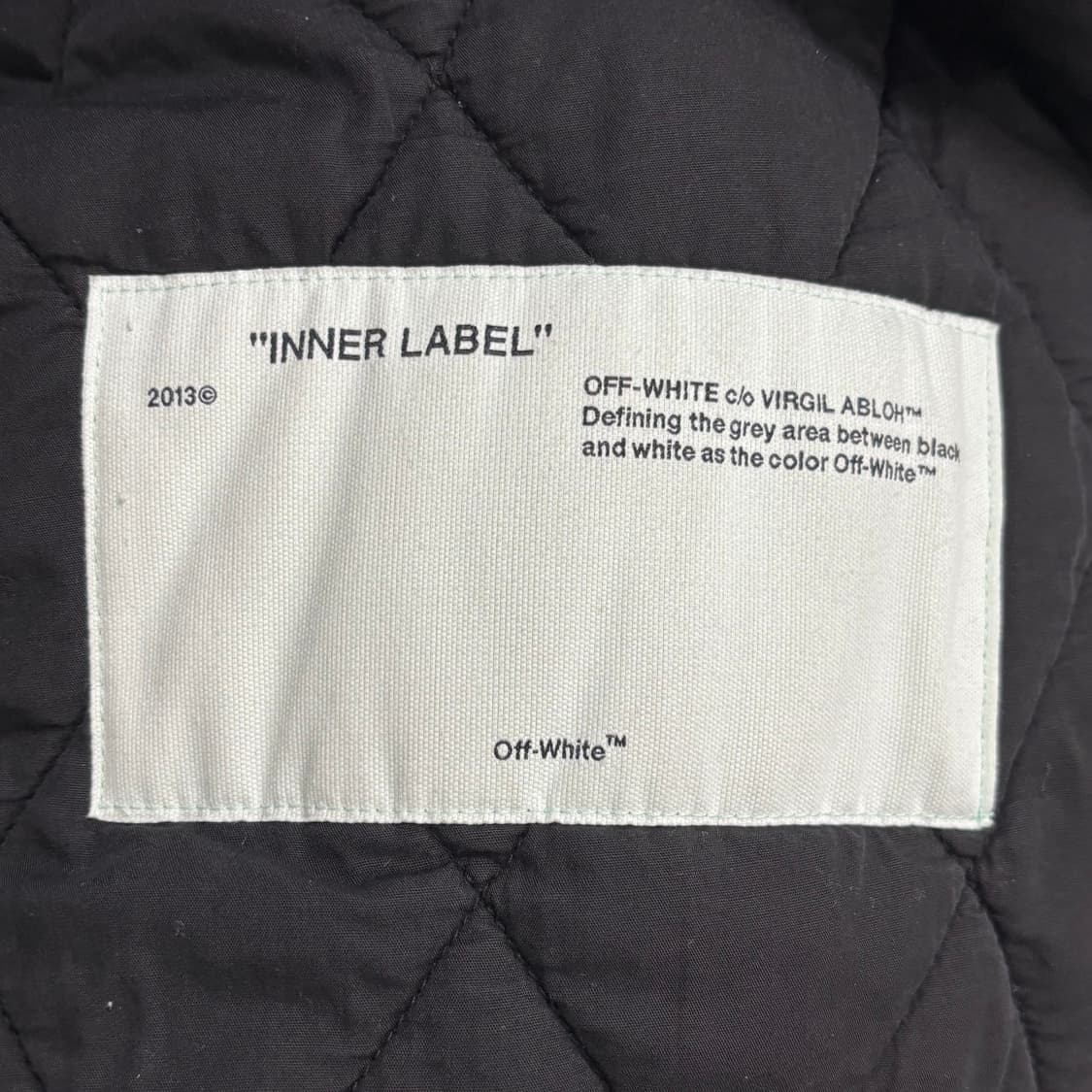 [XS]오프화이트 봄버 패딩 상품이미지3