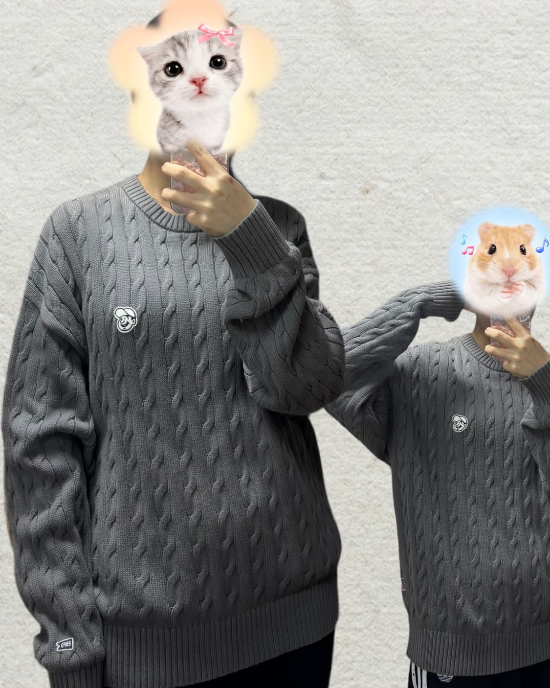 Ebbets Field Flannels 케이블 크루넥 니트 상품이미지3