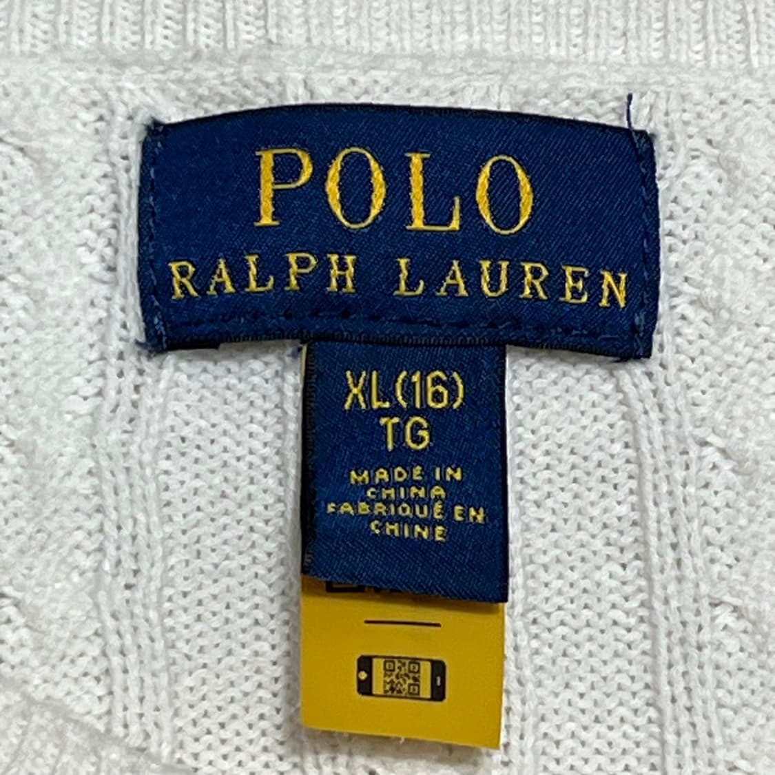  XL 폴로랄프로렌 여성용 라운드넥 꽈베기 가디건 상품이미지3