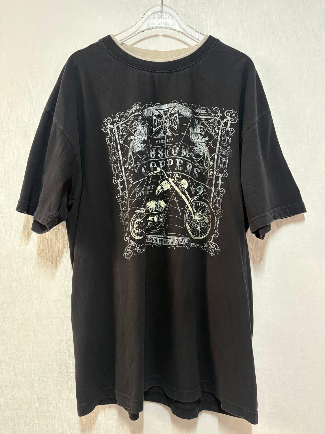 [XL] West Coast Choppers 레이어드 반팔 티셔츠 상품이미지1