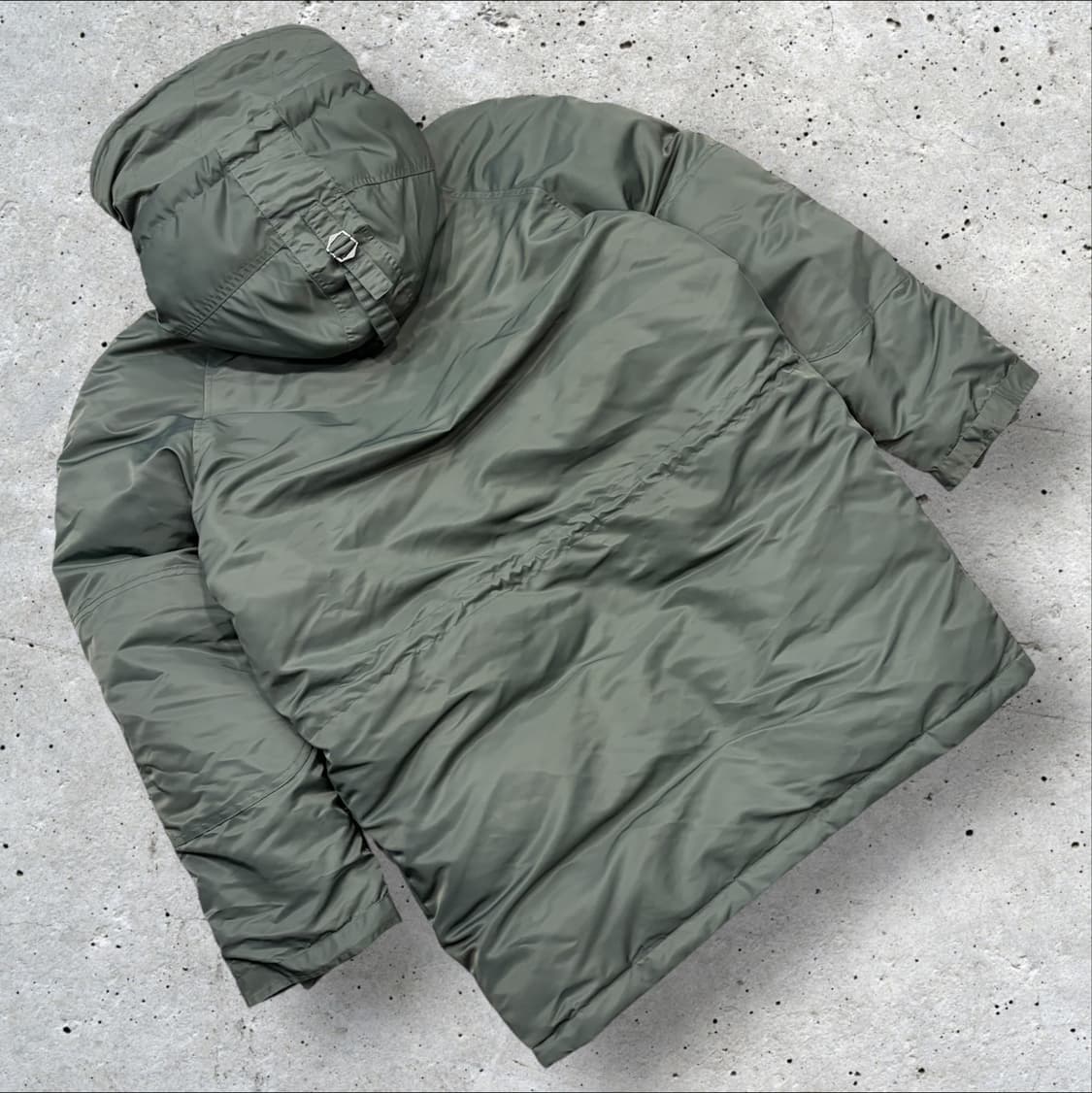 [L] 프리즘웍스 N3B 후드 야상 점퍼 카키색 C318 상품이미지2
