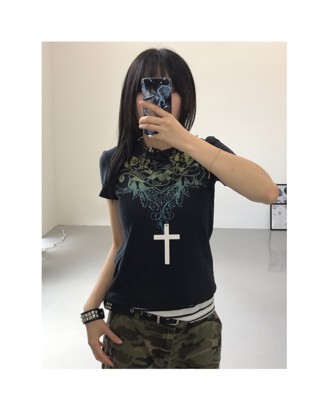 Doe Y2k Graphic Short Sleeve T-Shirts 상품이미지1