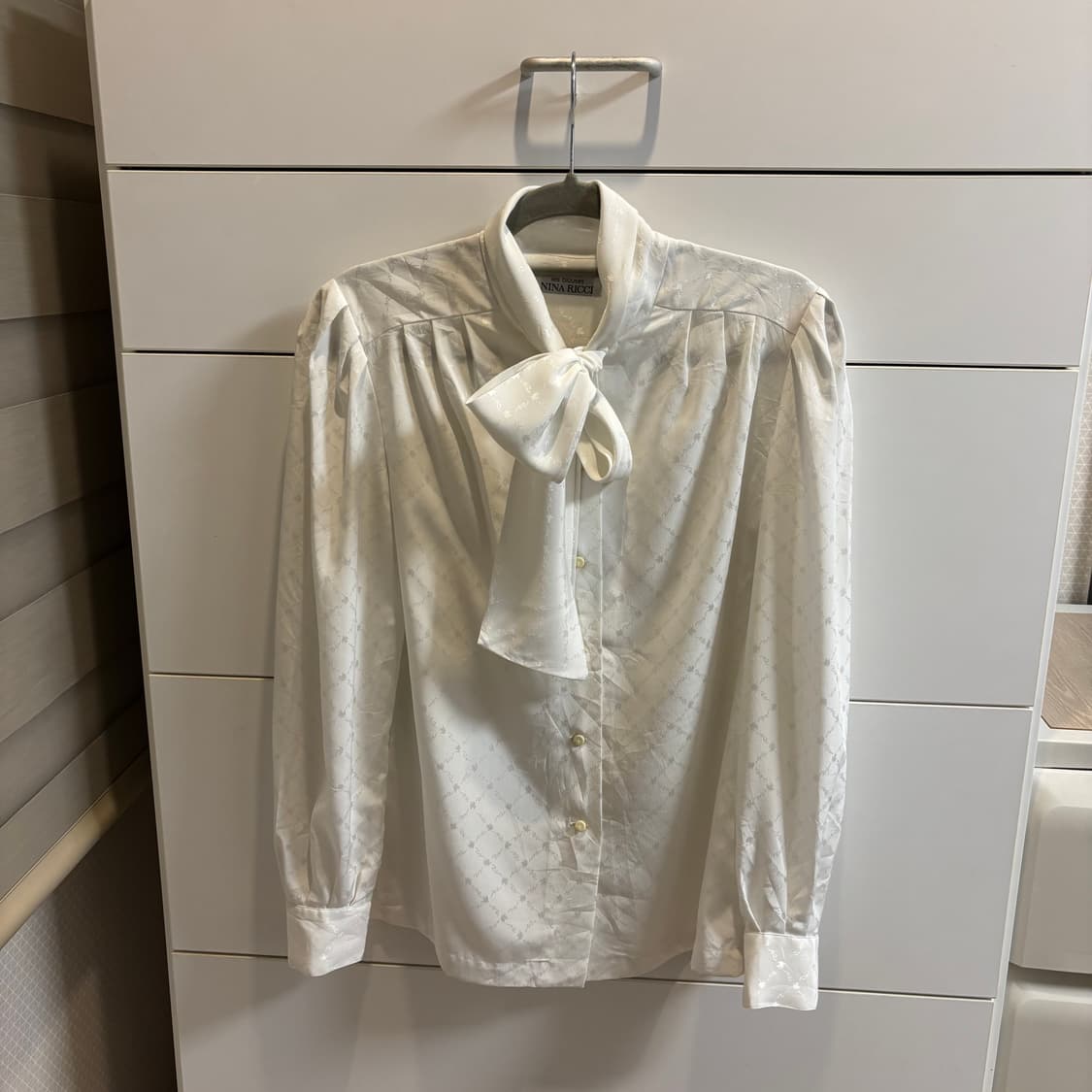 니나 리치(Nina Ricci) 화이트 타이 블라우스 상품이미지2
