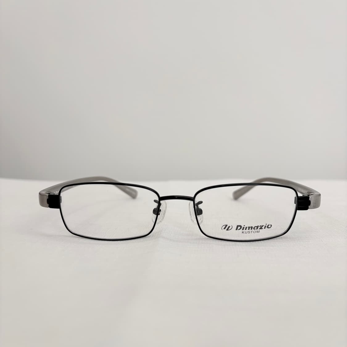 DINGZIO 블랙 스퀘어 메탈안경 상품이미지1