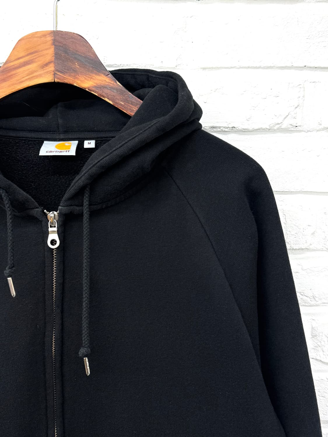 칼하트 블랙 후드집업 상품이미지4