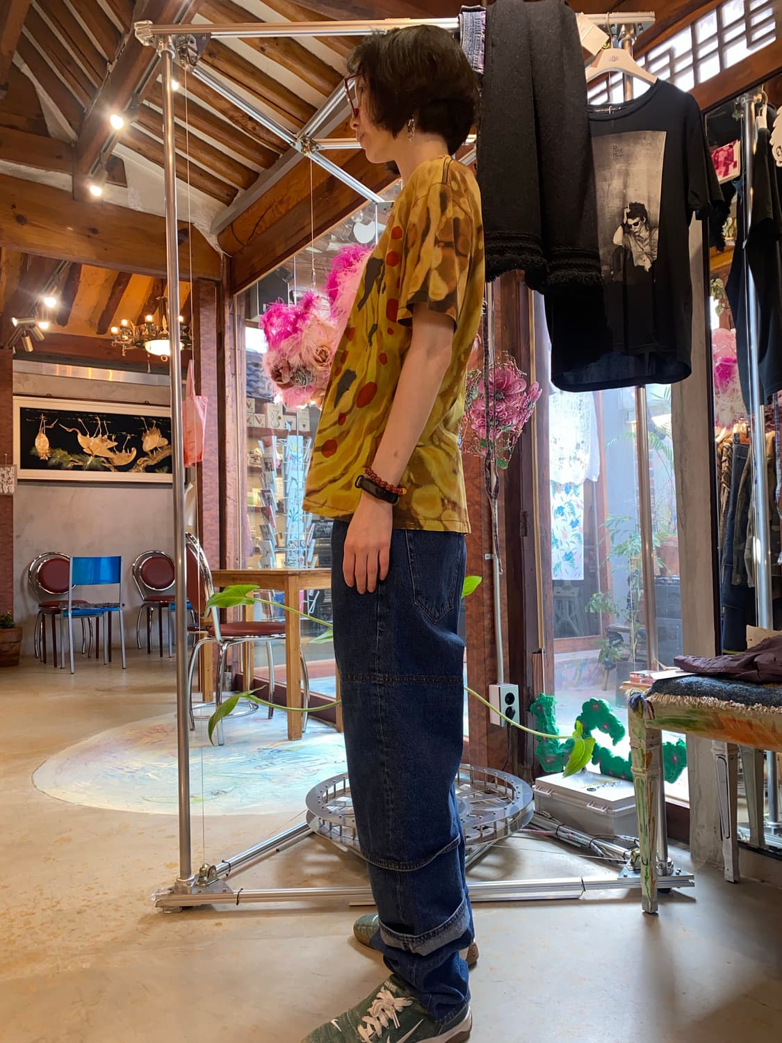 Epi.Taph London hand print T-shirts 상품이미지6