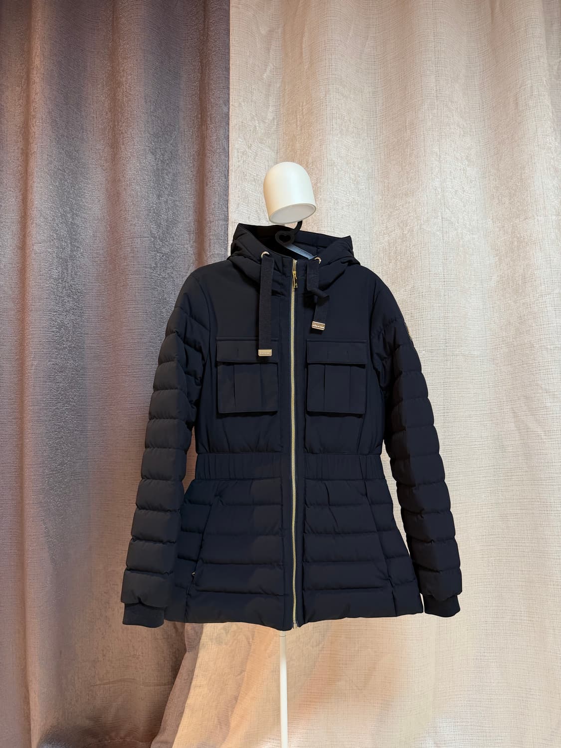 무스너클 패딩 케즈윅 xs 블랙  상품이미지1