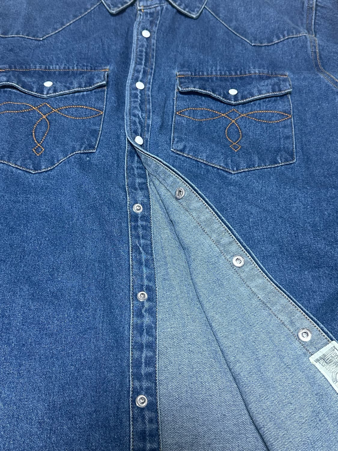 오콘쿼 웨스턴 데님 셔츠(western denim shirt) 상품이미지5