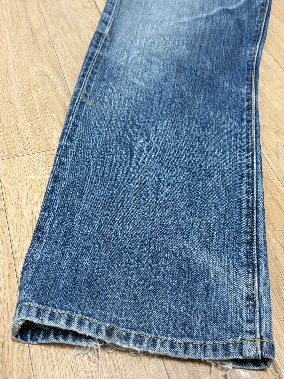 리바이스 501 빈티지 페이딩 연청 상품이미지3