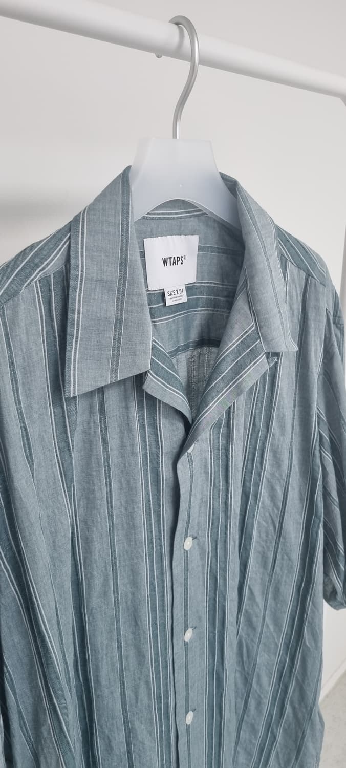 WTAPS  2025 SS 오픈카라 셔즈 판매합니다. 상품이미지3