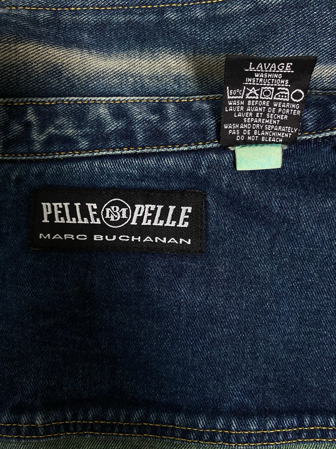 1995년 PELLE PELLE DENIM JACKET OG 상품이미지9