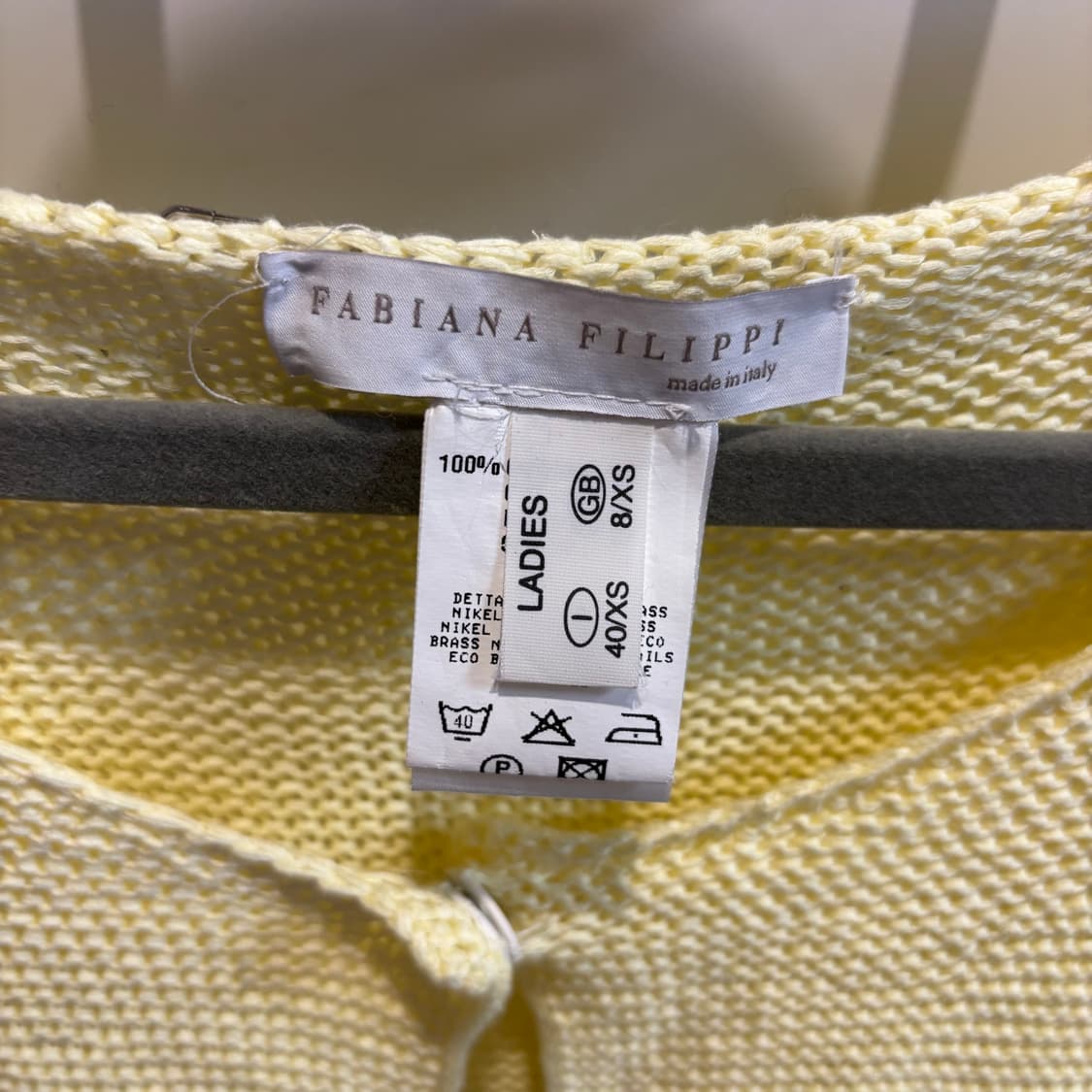 Fabiana Filippi 파피아나필리피 레몬 가디건 상품이미지5