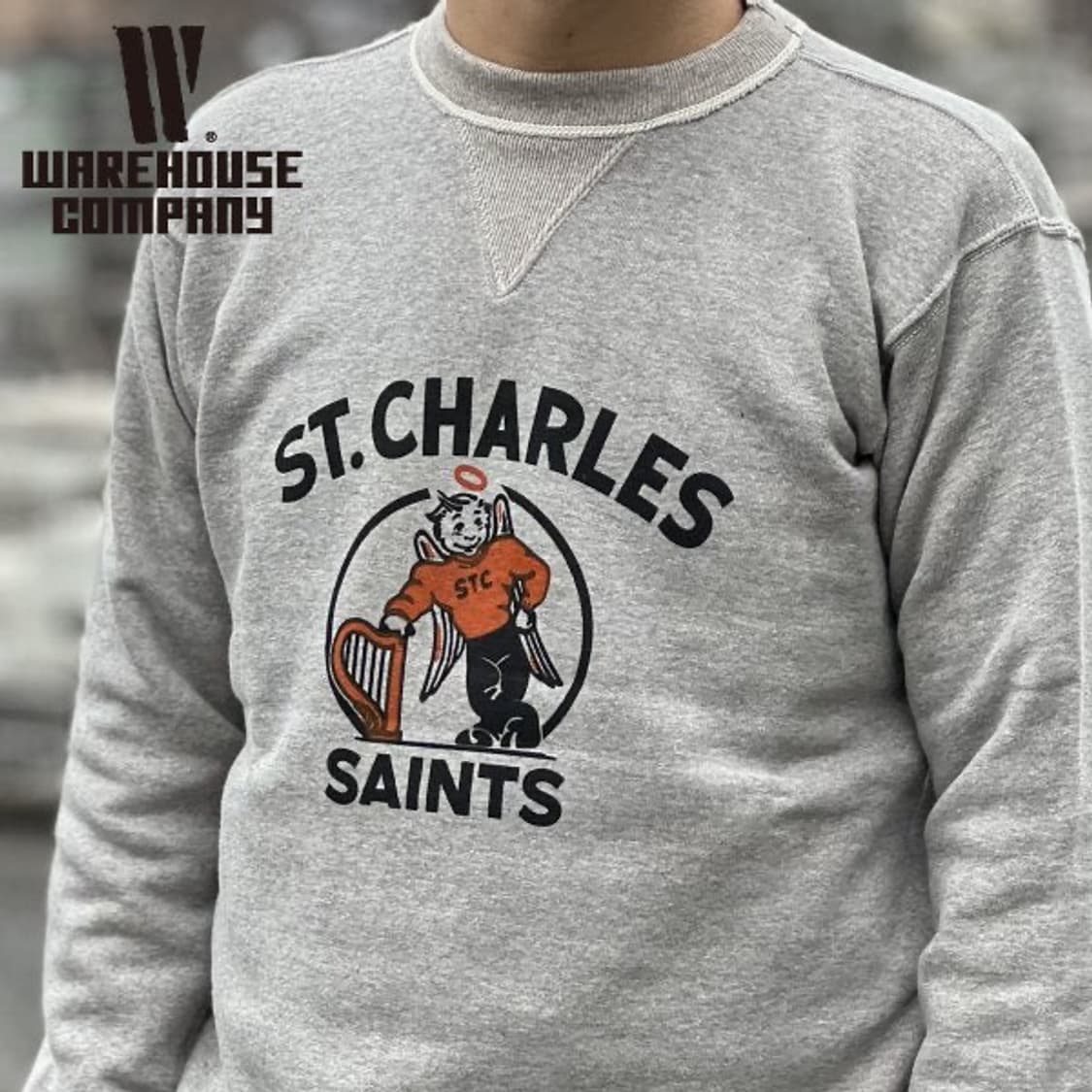 [44]웨어하우스 Lot.403 ST.CHARLES 프리덤 스웻셔츠 상품이미지4