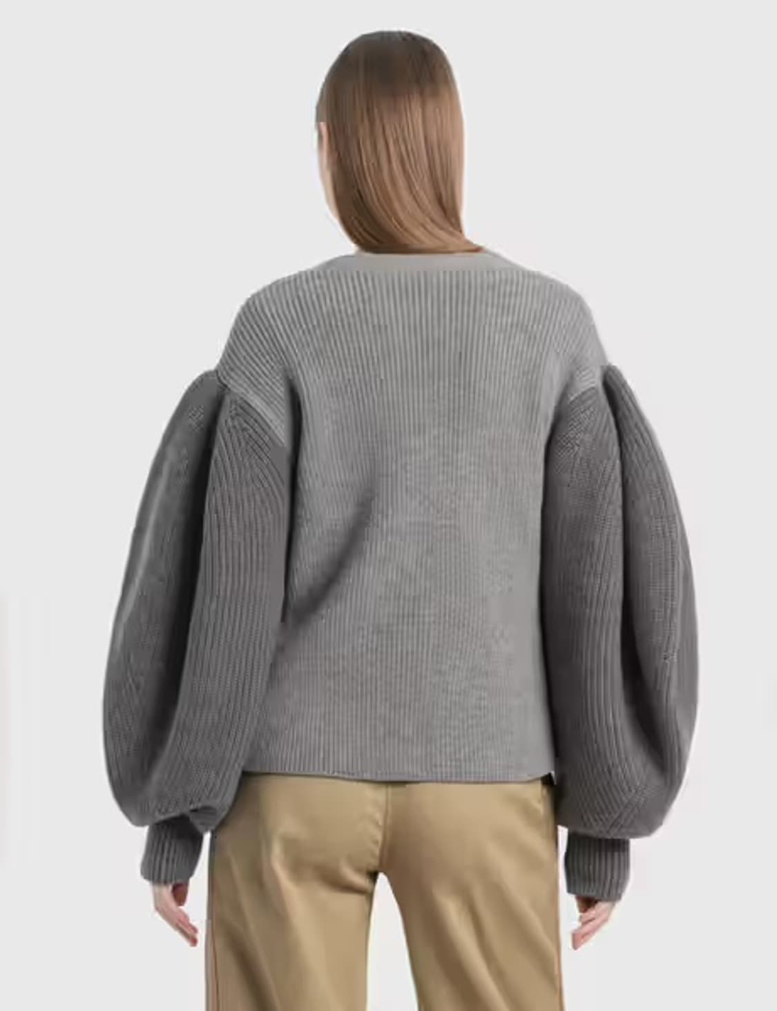 로에베 벌룬 슬리브 가디건 상품이미지8