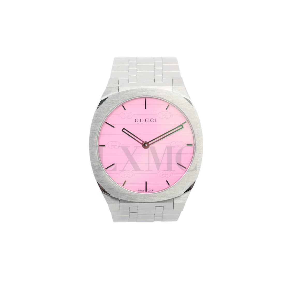 구찌 25H 시계 핑크 글래스 워치 38mm YA163410 상품이미지4