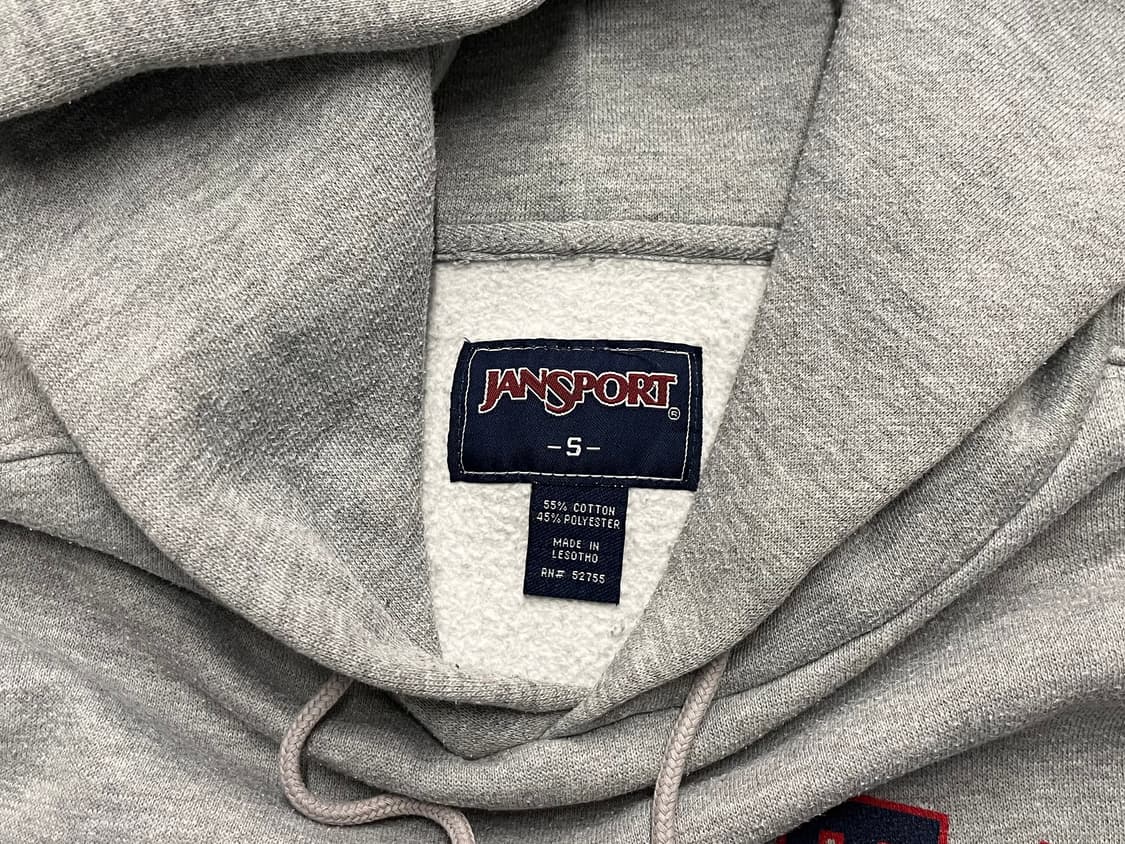 [90~95] 잔스포츠 컬리지 후드티 S  상품이미지4