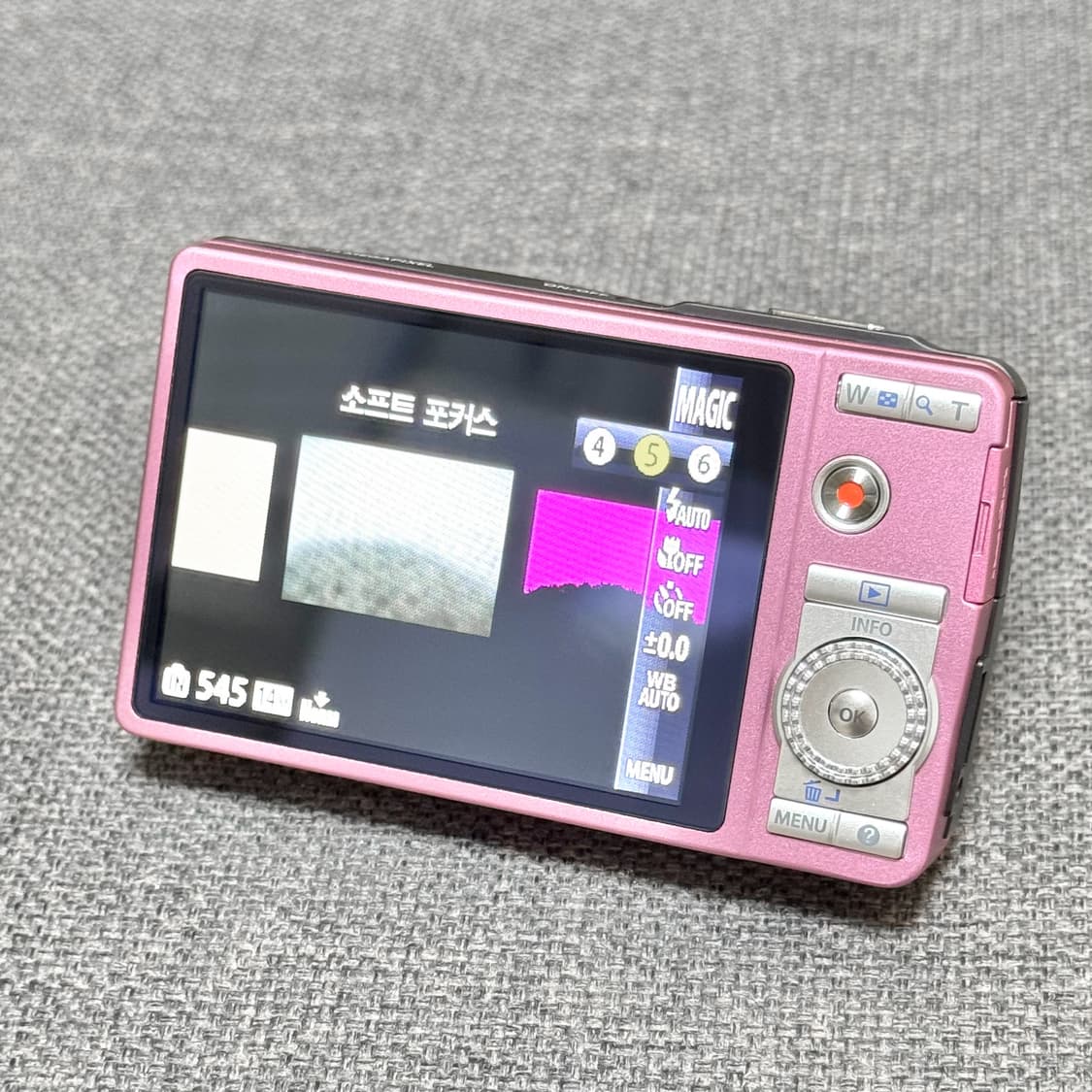 올림푸스 뮤 7050 라이트핑크 빈티지디카 상품이미지6