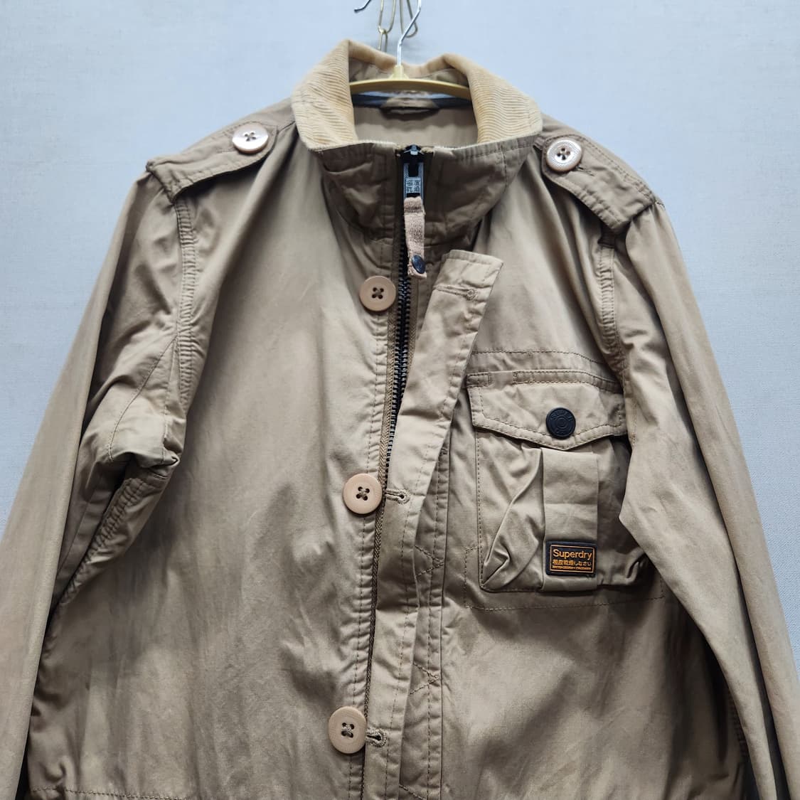 슈퍼드라이 리미티드 모터바이크 엔지니어링 야상자켓 M(M) 상품이미지2