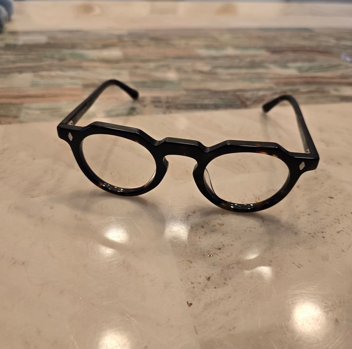 포터리 x 래쉬 (pottery x lash) 오피서 안경 톨토이즈 상품이미지4