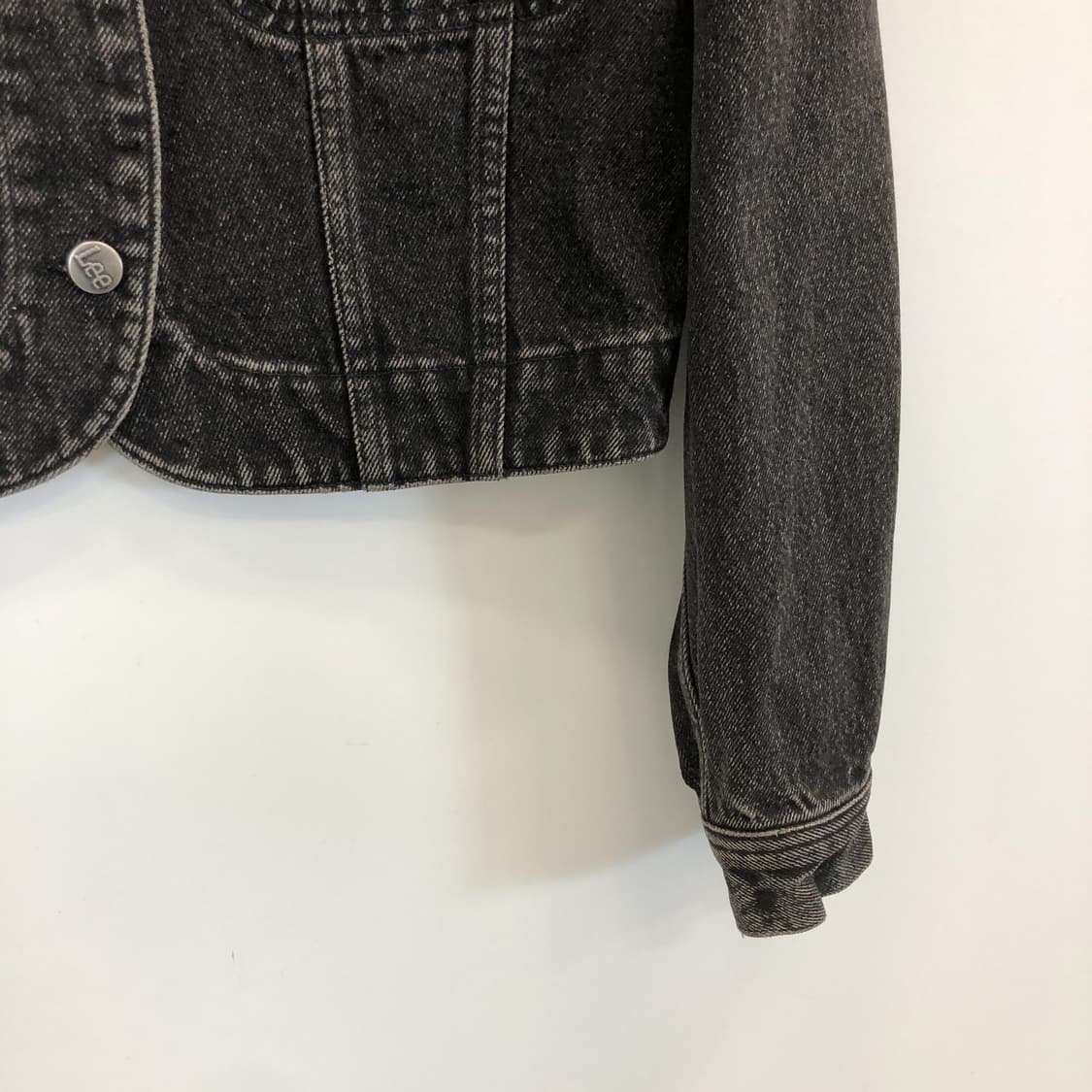 90s Lee 크롭 워시드 데님자켓 90 상품이미지3