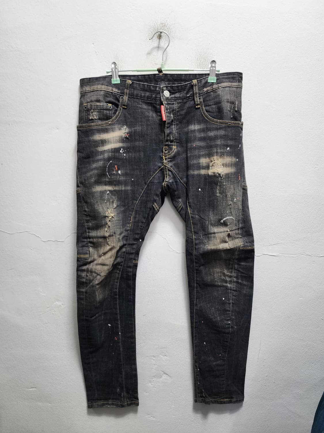 디스퀘어드2 바이커진 흑청바지  상품이미지1