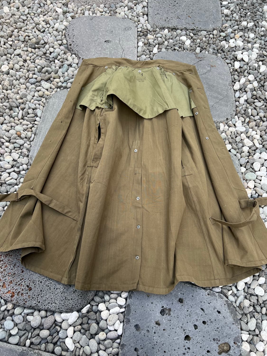 1940/50s FRENCH ARMY M35 밀리터히 모터사이클 코트 상품이미지8