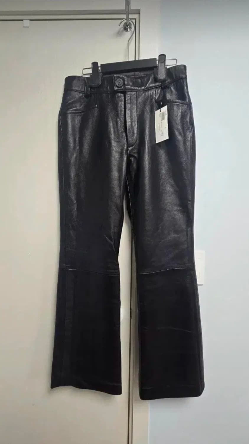 Ernest w.baker leather flare pants 상품이미지3