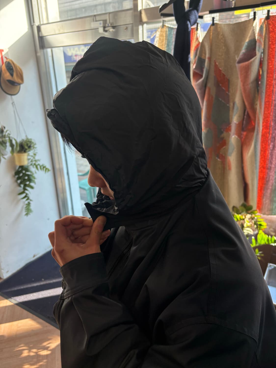 90s Emporio Armani 헤비 레인코트 상품이미지5