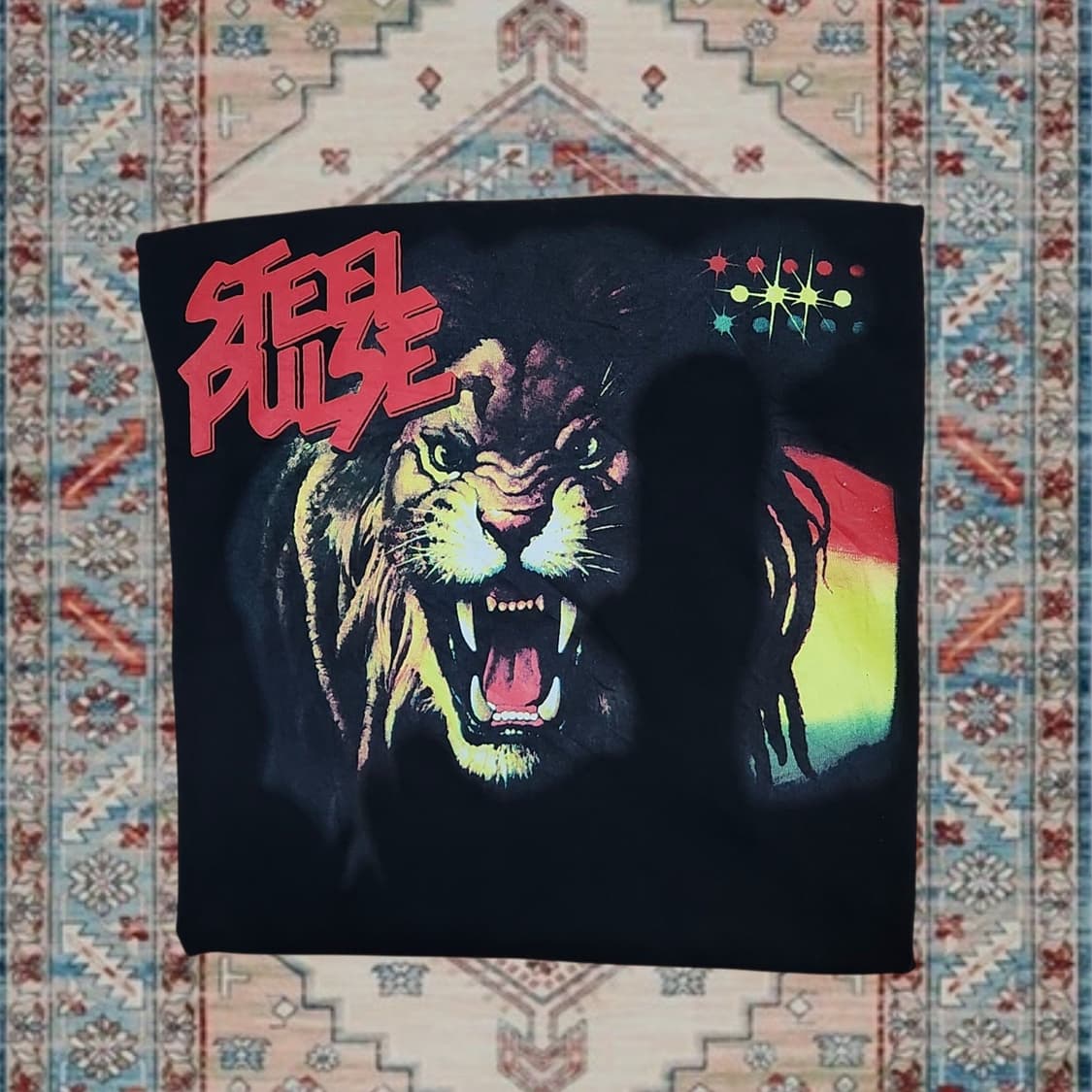 Steel Pulse 밴드 그래픽 반팔 티셔츠 상품이미지3