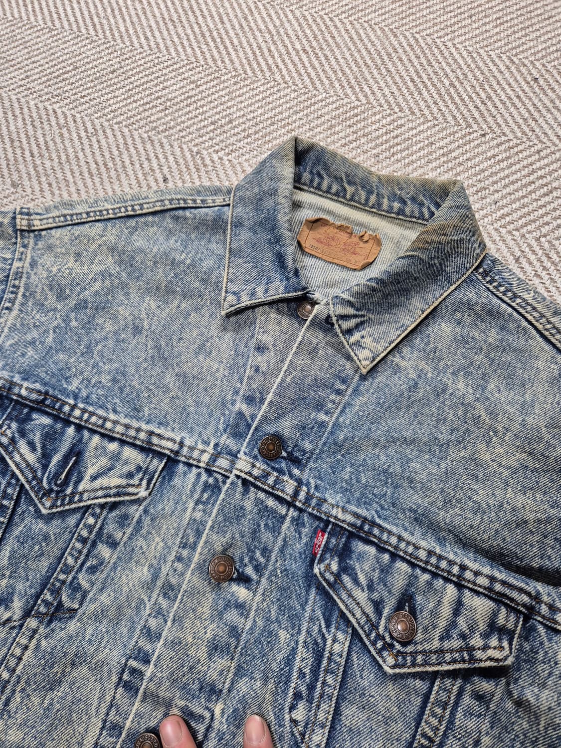 80s 미제 리바이스 트러커 상품이미지7