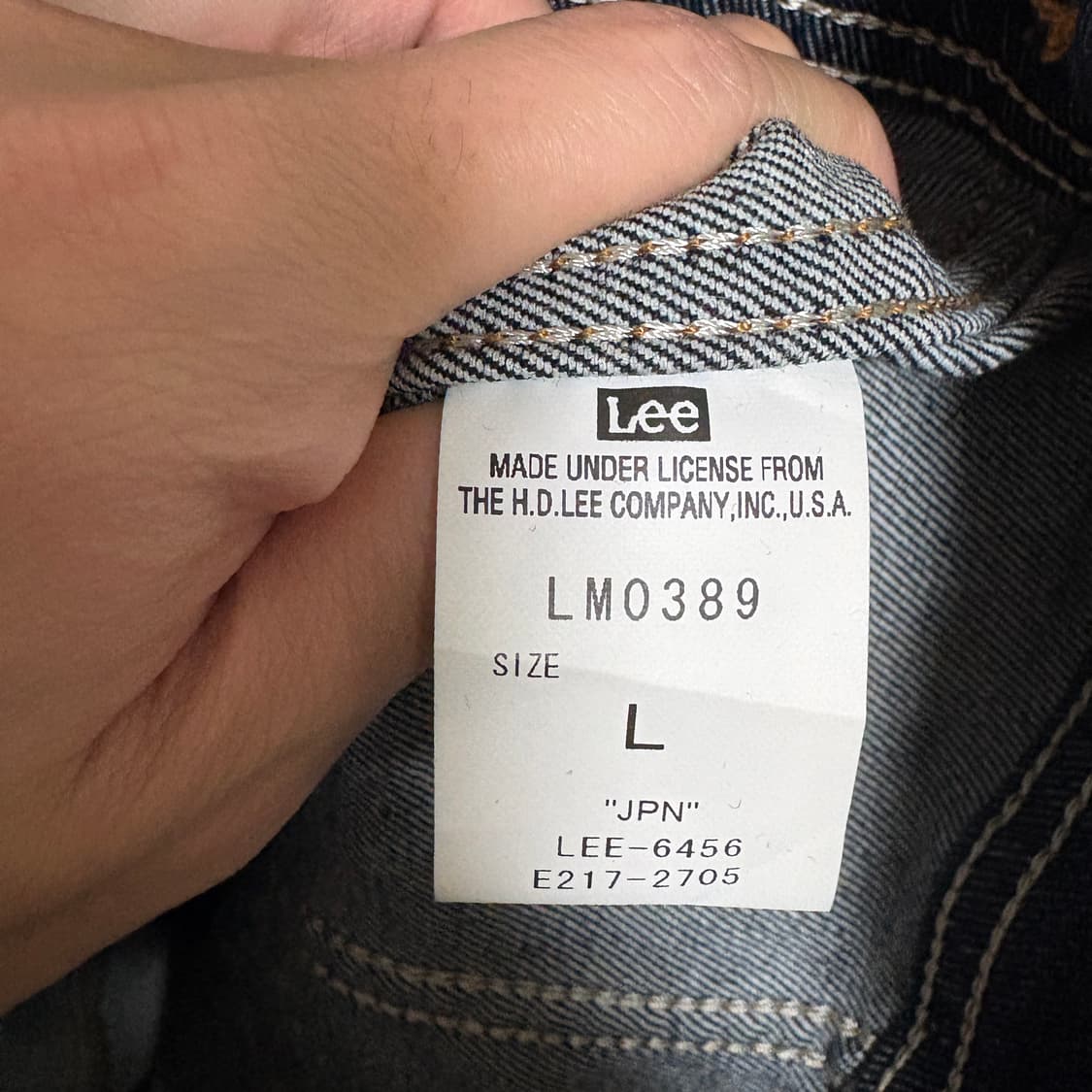 리 라이더스 스트레치 데님 트러커 자켓 / 중청, L 상품이미지10