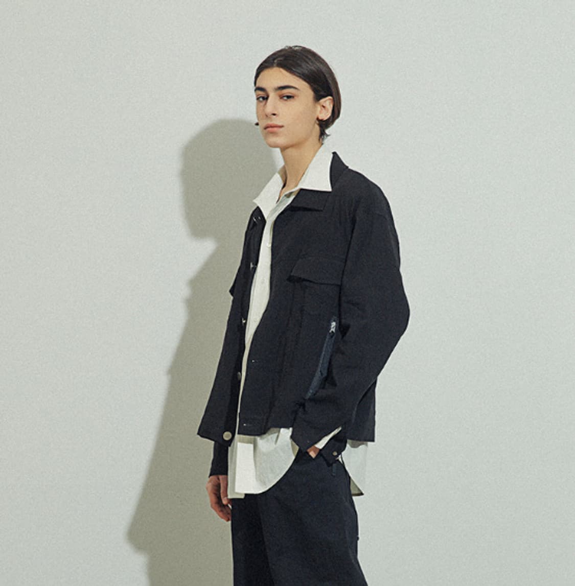 서기(seo KI)카고 포켓 지퍼 자켓  상품이미지6