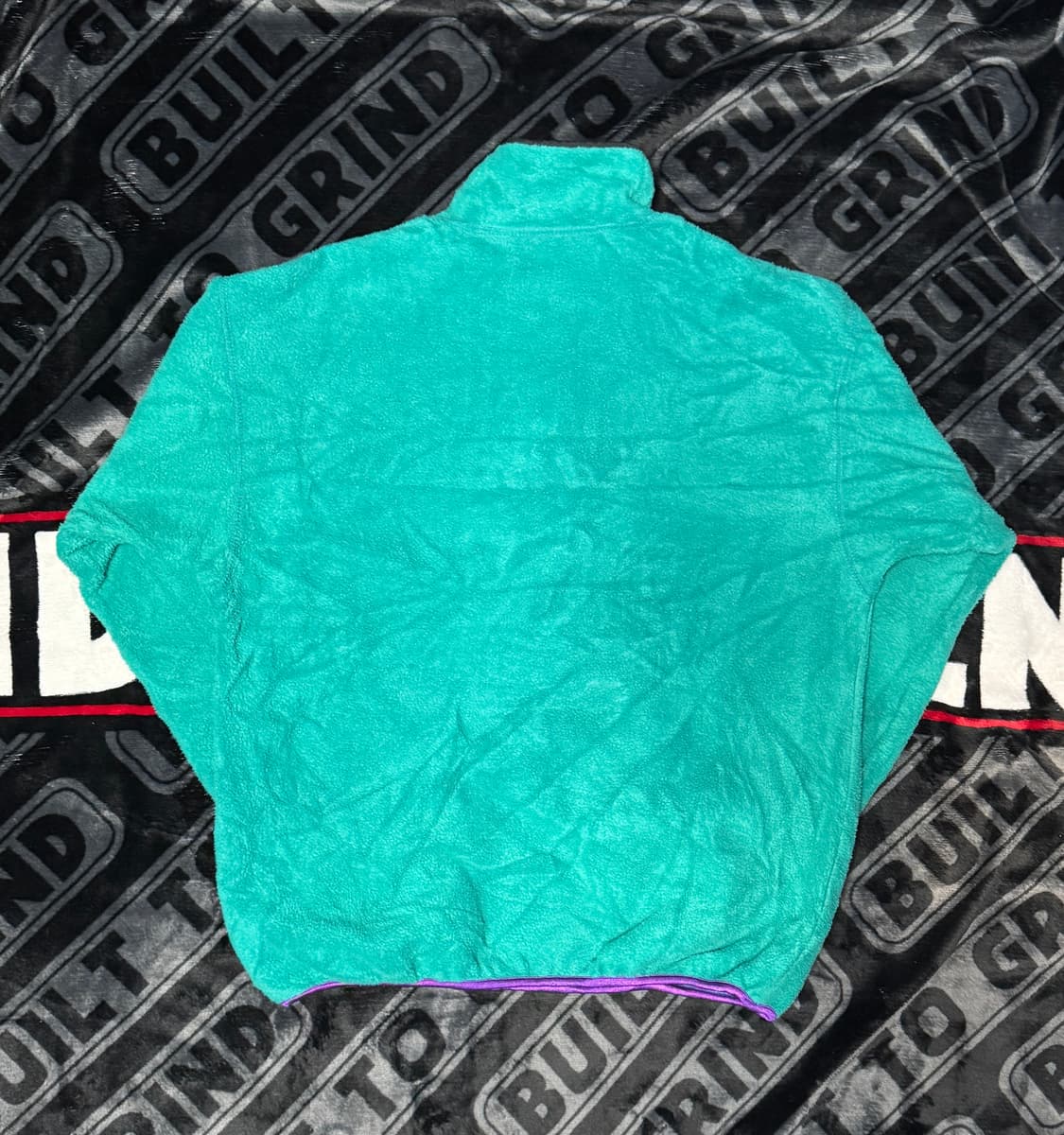 콜롬비아 쿼터 스냅 티 플리스 풀오버 민트 블랙 퍼플 상품이미지2