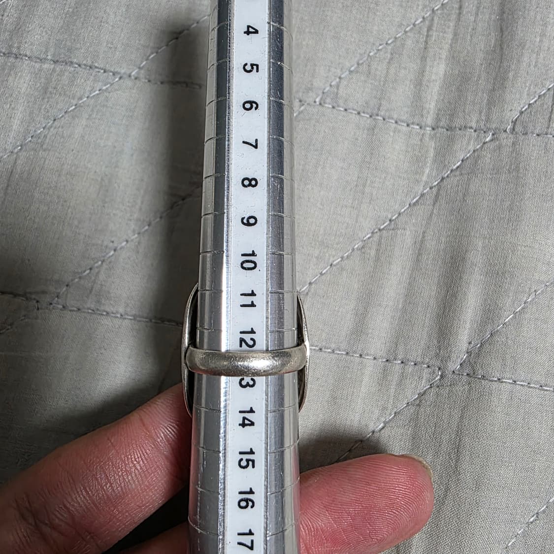 [13호] 빈티지 쥬얼리 멕시코 성 베네딕토 925 실버 은반지 상품이미지5