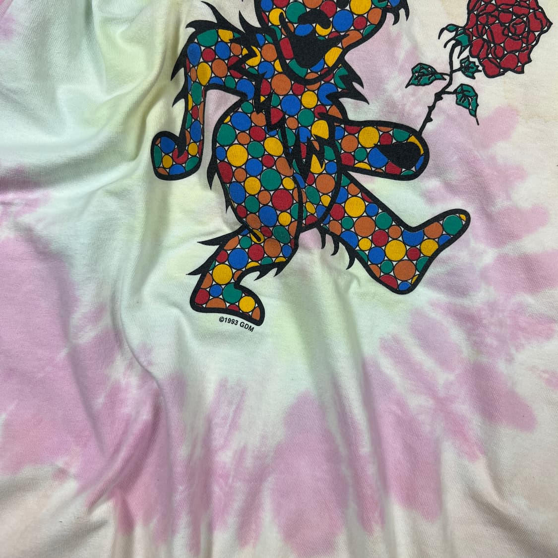 90‘s 93년도 그레이트풀데드 타이다이 반팔티 상품이미지3
