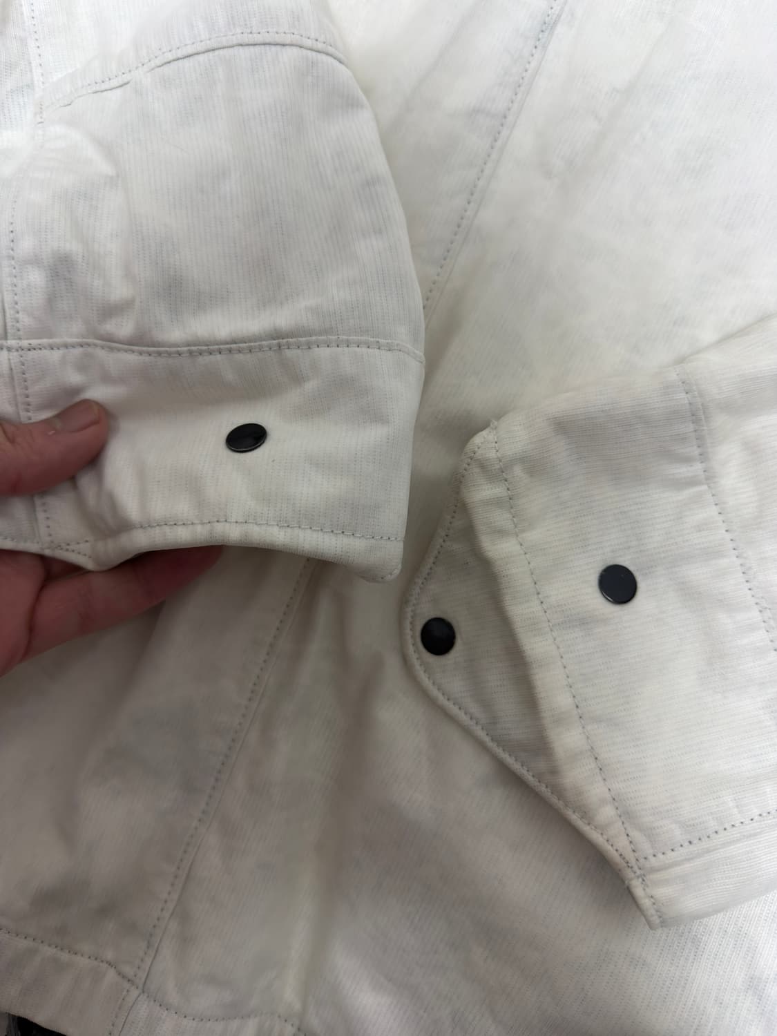 [초레어,L] 00‘s 스톤아일랜드 아카이브 Tyvek 화이트 자켓 상품이미지5