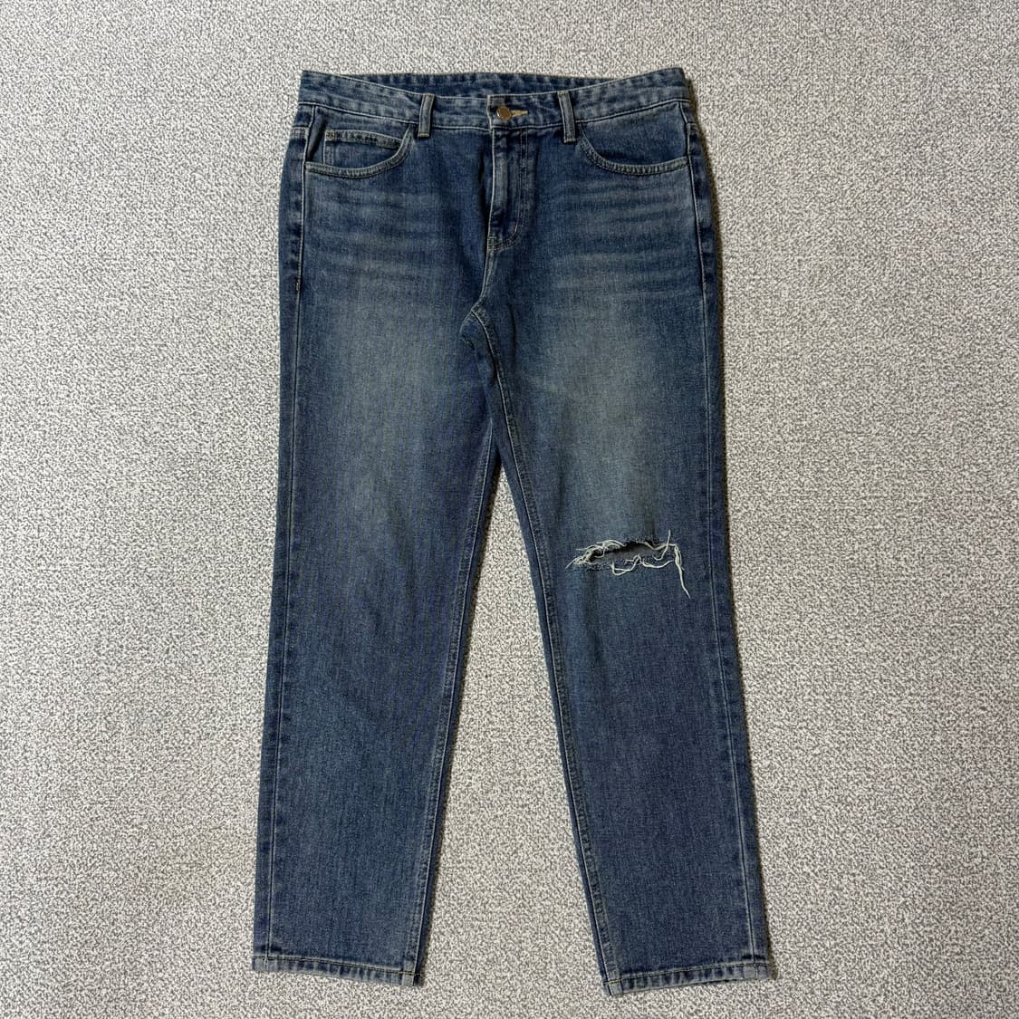 솔리드옴므 크롭 데님 남성용 33-34 상품이미지1