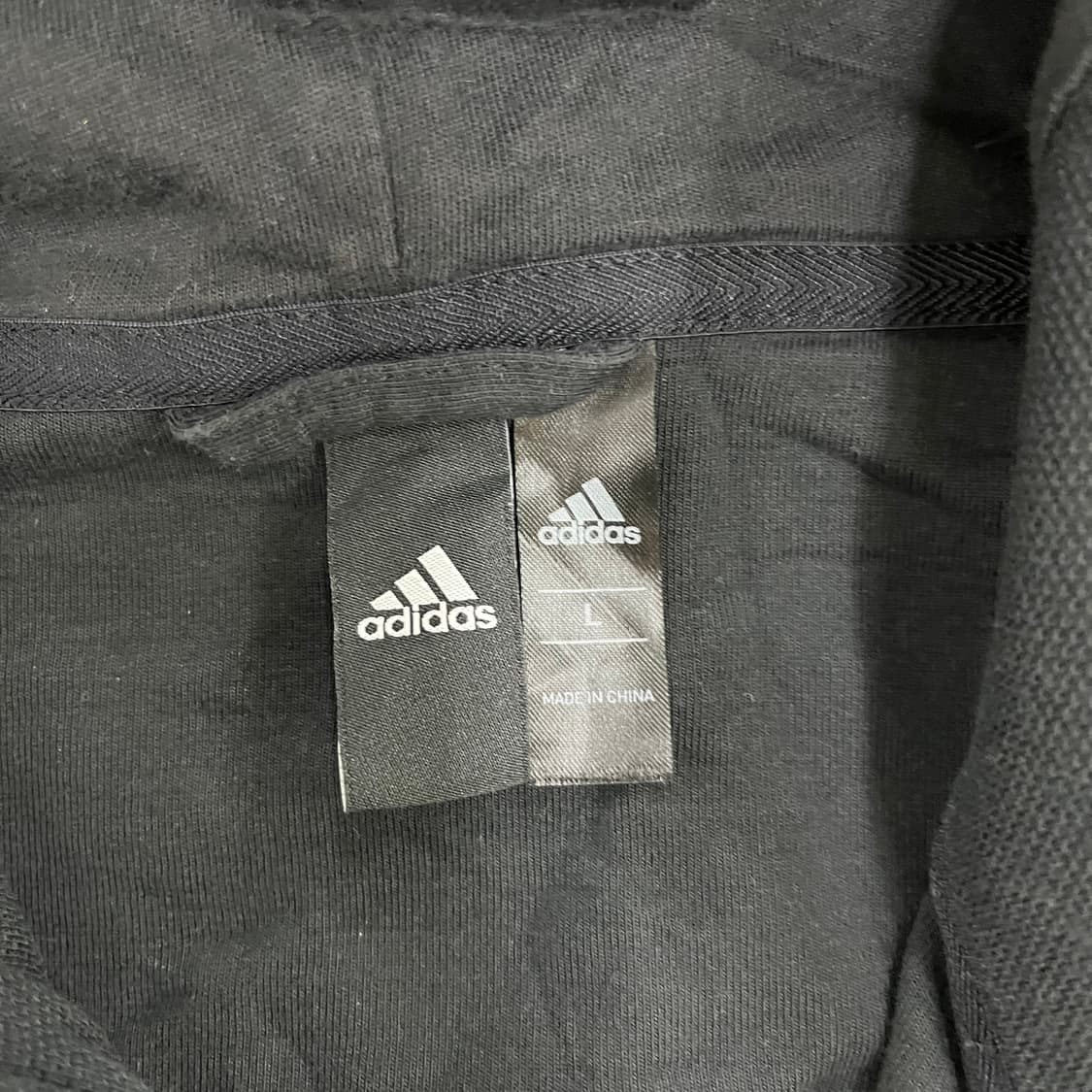 L 아디다스 후드 집업 자켓 0209M1 상품이미지2