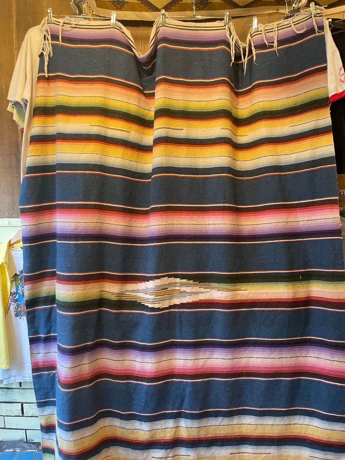 Vintage Mexican Serape Blanket / 멕시칸 사라페 상품이미지2
