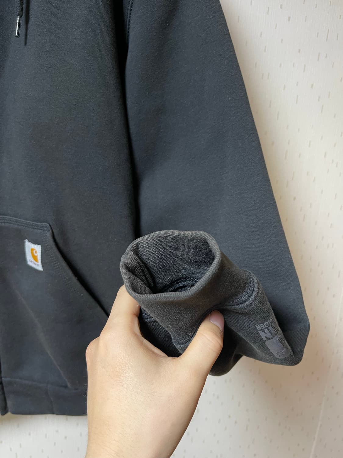 칼하트 정품 레인 써멀 후드집업 M 상품이미지3