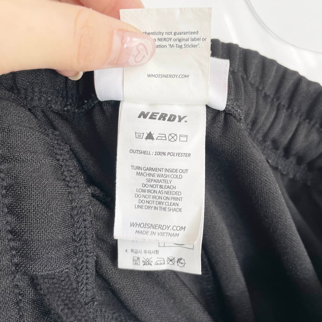 F2 널디 트랙팬츠 네온 그린  S사이즈 상품이미지6