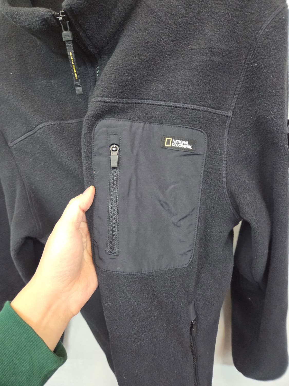 내셔널지오그래픽 패플 우븐 아웃포켓 플리스 집업자켓 xl xxl 상품이미지4