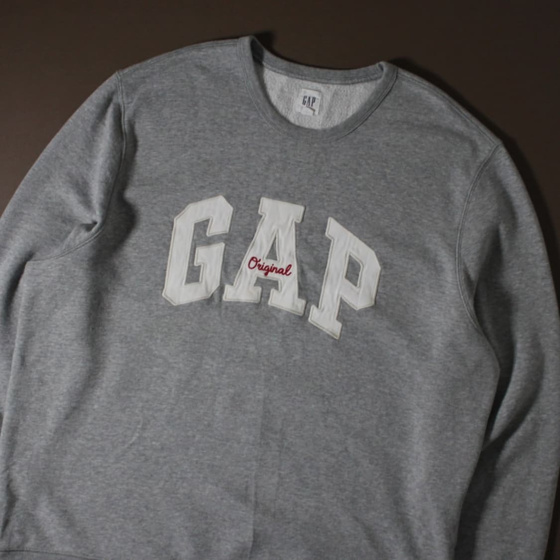 GAP 갭 기모 그레이 맨투맨 상품이미지2