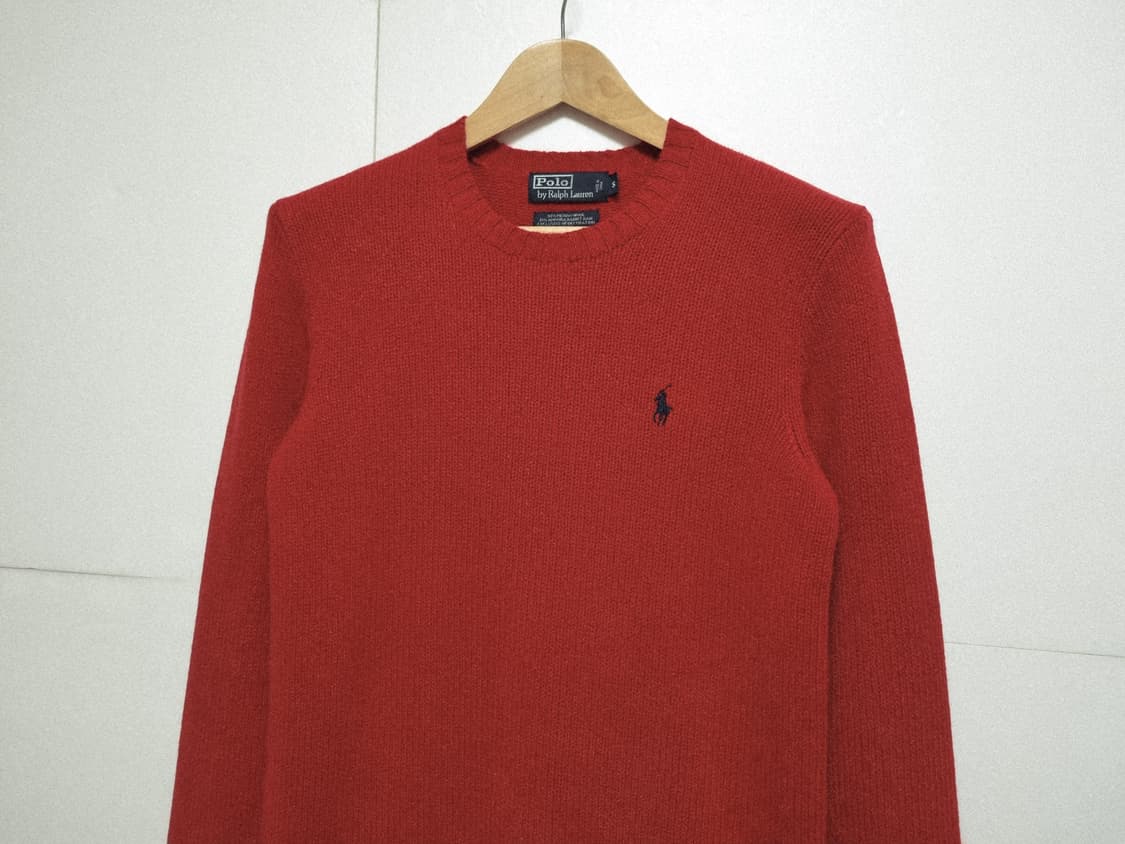 남성 폴로 POLO 메리노 울 & 래빗 앙고라 긴팔 니트 스웨터 상품이미지2