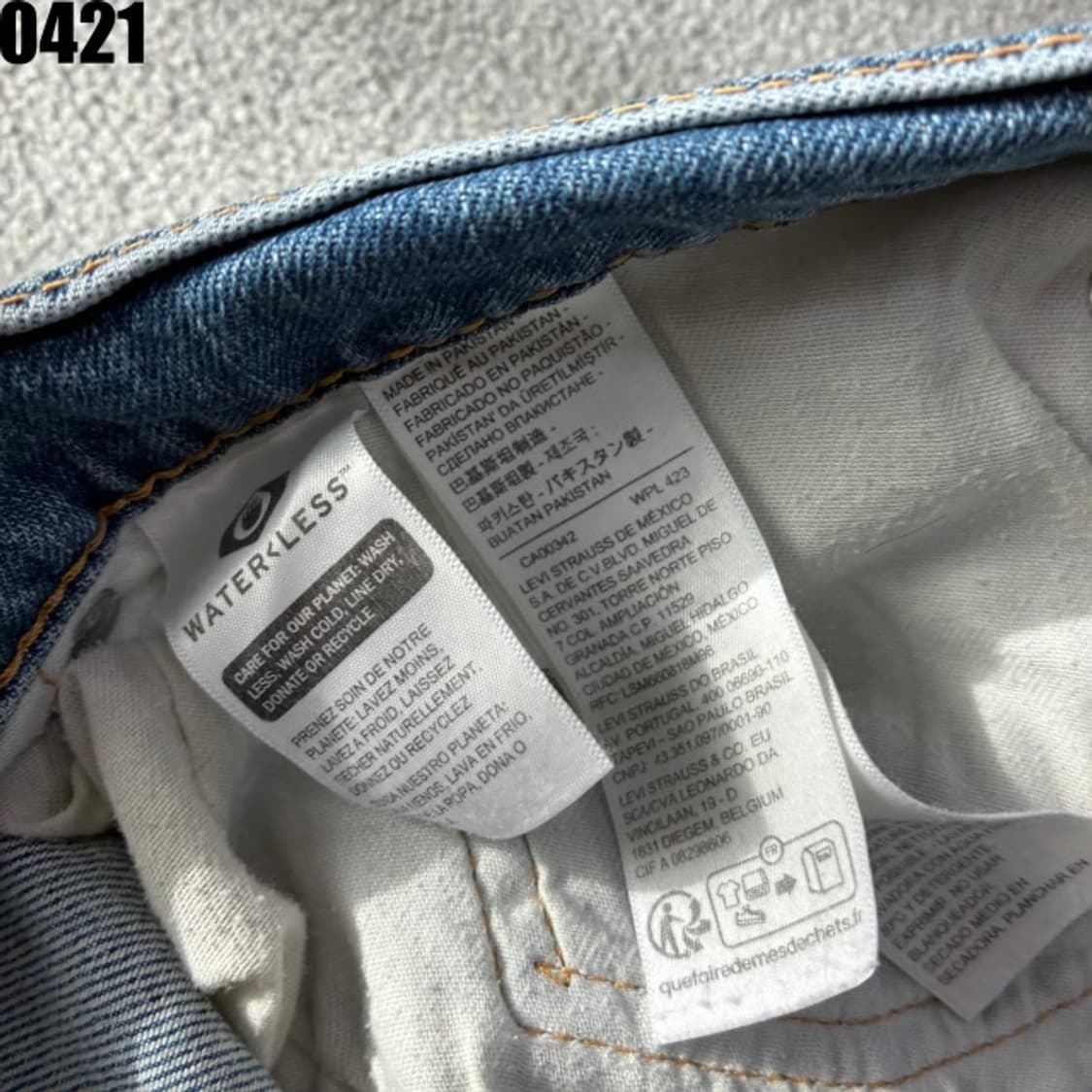 리바이스 511 청바지 W36 L32 상품이미지3