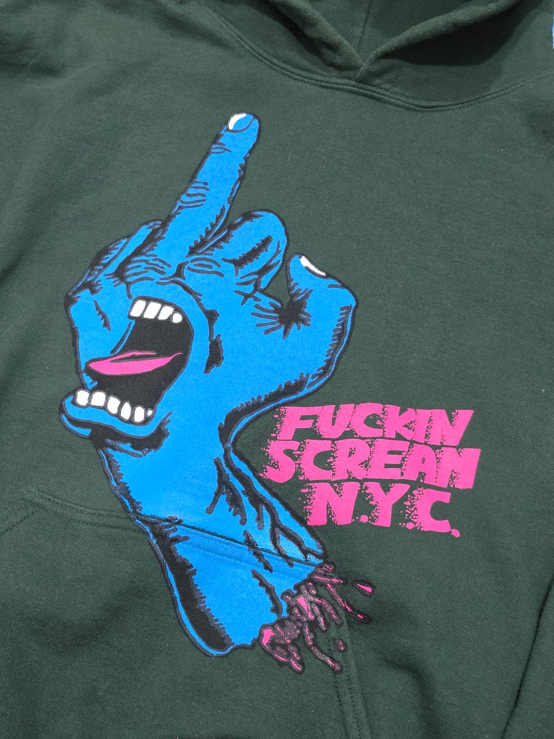 00's Fuckin Scream 후드 M 상품이미지3