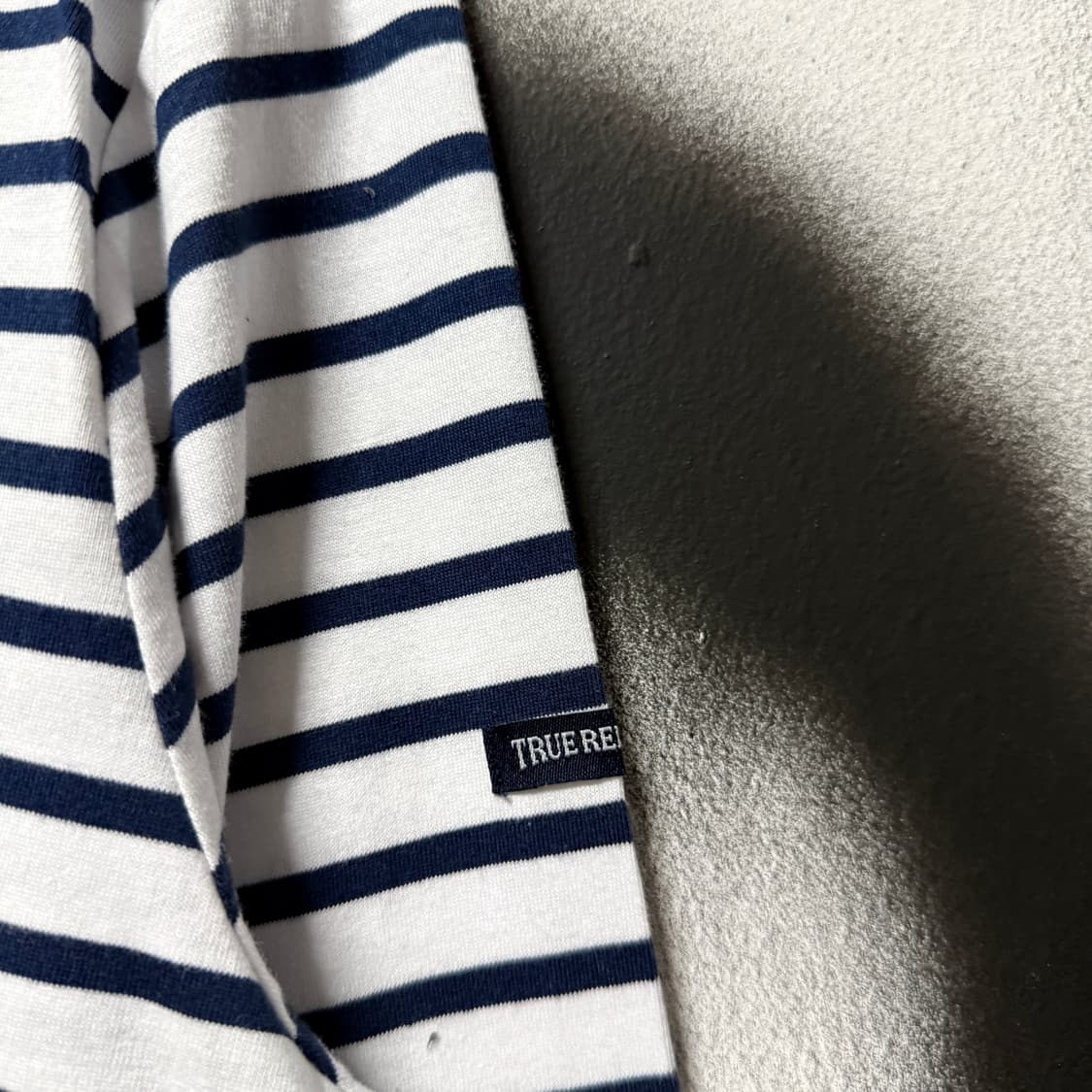트루릴리젼 단가라 스트라이프 배색 데드스탁 롱슬리브 티셔츠 상품이미지4