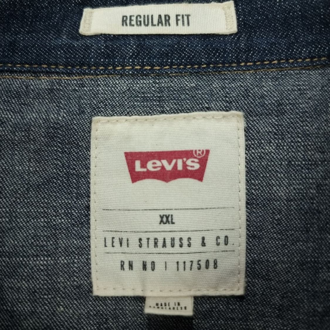 [리바이스] 데님 웨스턴 셔츠 M18864 상품이미지7