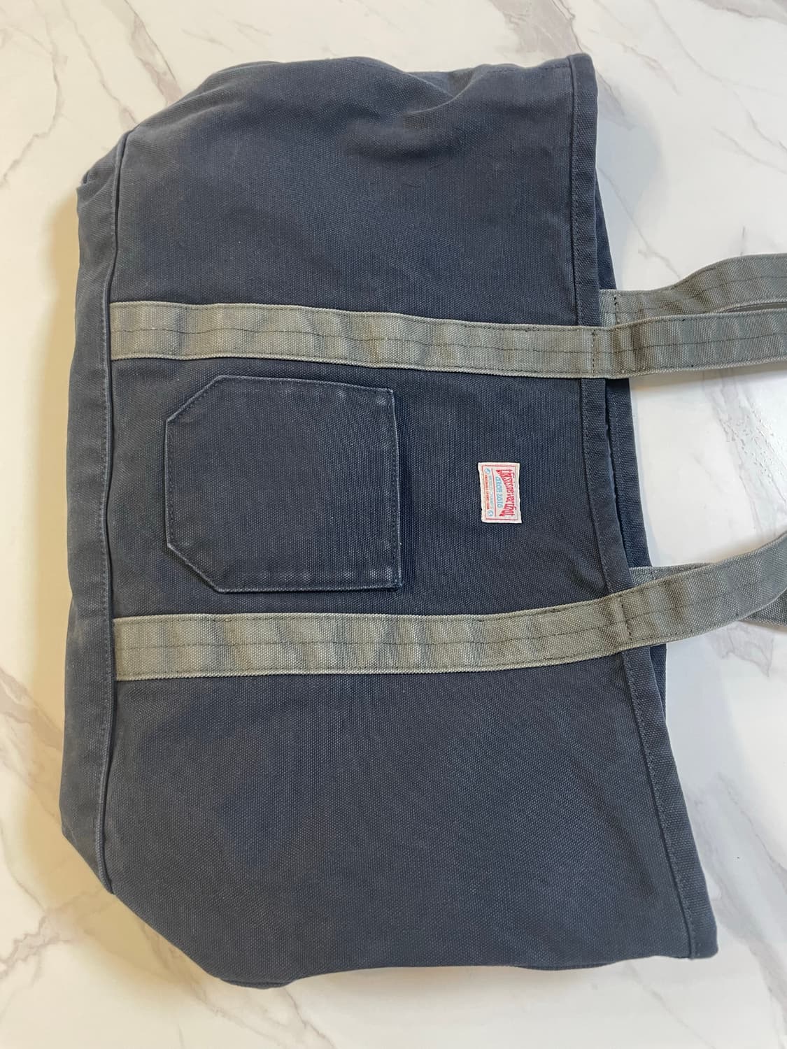 디네댓 캔버스 토트백 네이비 상품이미지1