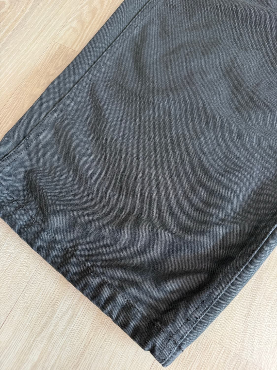 [L] MJD 캔버스 3D 니 팬츠 차콜 상품이미지4